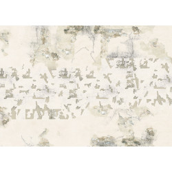 Gesso desgastado.