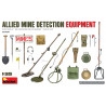 Allied mine detection equipment.