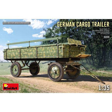 German cargo trailer.