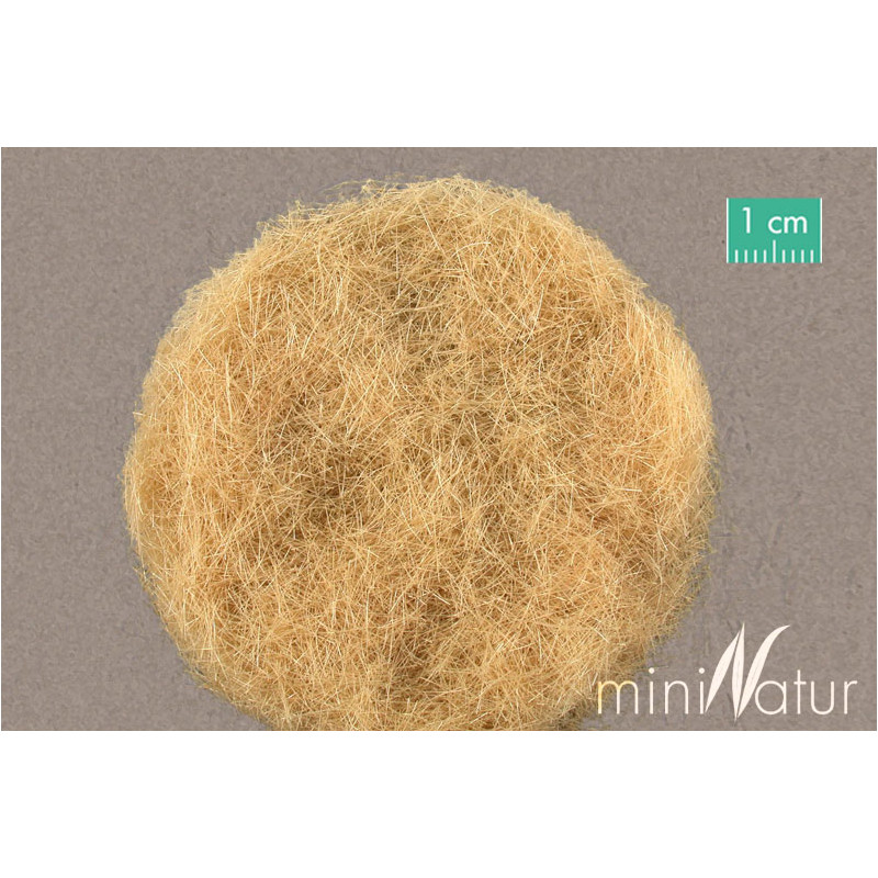 Césped electrostático, beige.