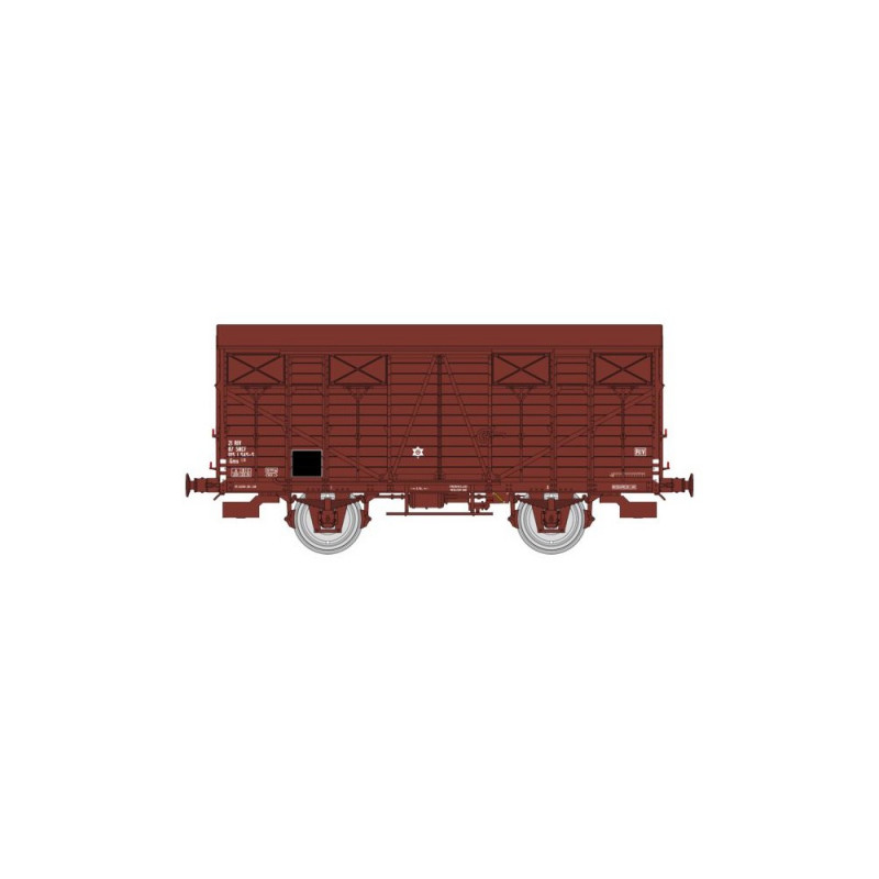 Vagón cerrado, OCEM 19, SNCF.