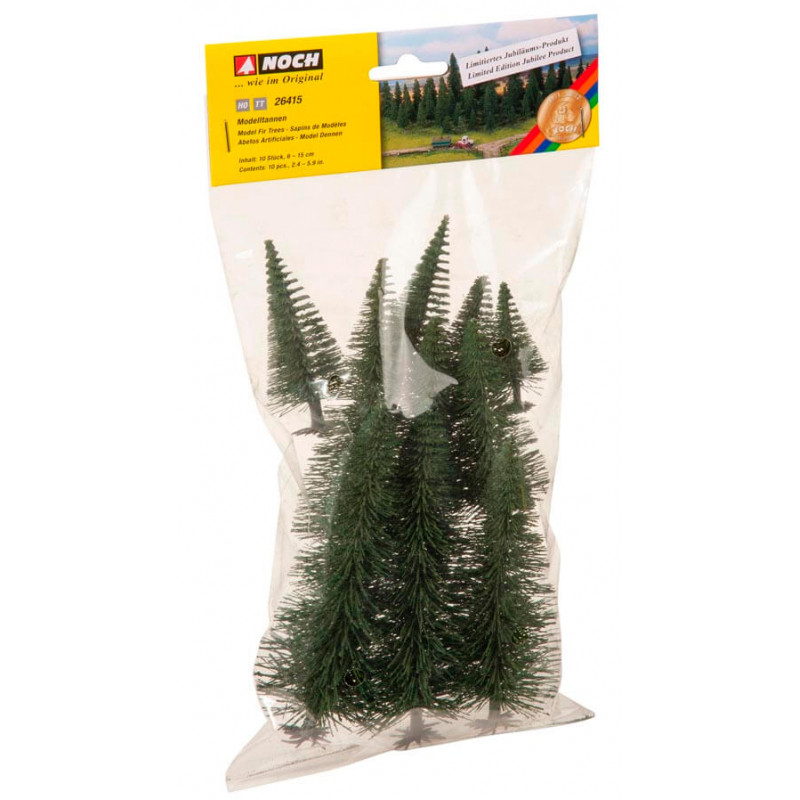 Model fir trees. Model fir trees.