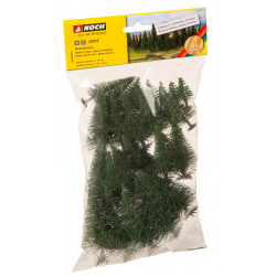 Model fir trees.