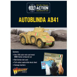 Autoblinda AB41. Bolt Action.