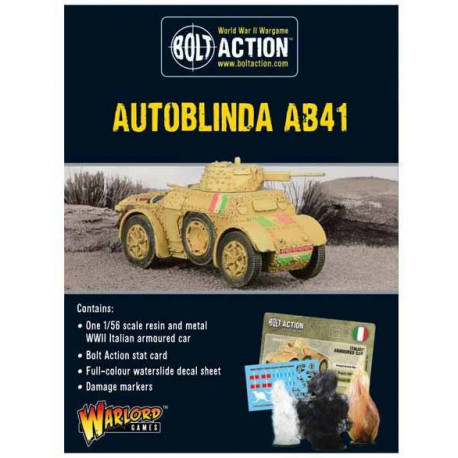 Autoblinda AB41. Bolt Action.