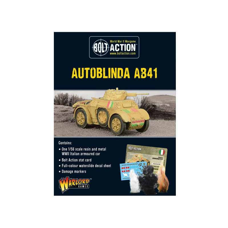 Autoblinda AB41. Bolt Action.