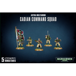 Cadian Command Squad.