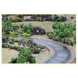 Forfait paysage fluvial. Batailles Black Powder et épiques.