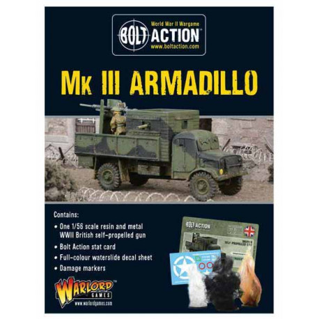 MK III Armadillo. Bolt Action.