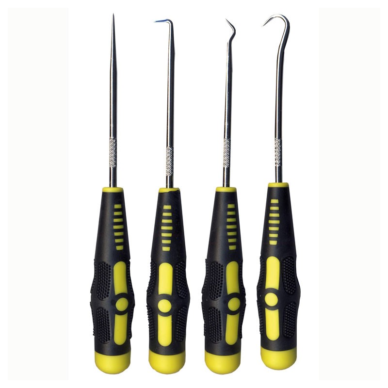 Juego de cuatro buriles tipo dental. CHAVES 102444 Juego de cuatro buriles tipo dental. CHAVES 102444
