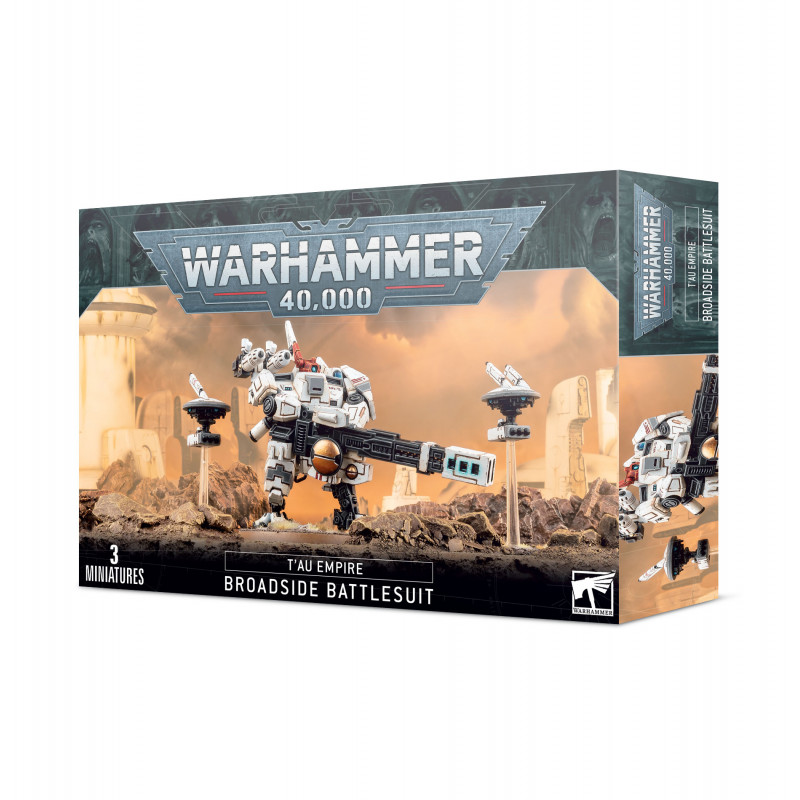 T´AU Empire Broadside Battlesuit. T´AU Empire Broadside Battlesuit.