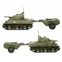 Tanque lanzallamas Sherman Crocodile. Bolt Action.