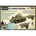 Tanque lanzallamas Sherman Crocodile. Bolt Action.