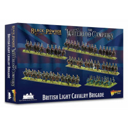 Brigada de Caballería Ligera Británica. Black Powder Epic Battles: Waterloo.