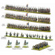 Brigada de infantería francesa. Black Powder Epic Battles: Waterloo.