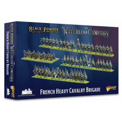 Brigada de cavalaria pesada francesa. Batalhas Épicas de Black Powder: Waterloo.