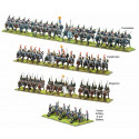 Brigada de caballería pesada francesa. Black Powder Epic Battles: Waterloo. Brigada de caballería pesada francesa. Black Powder Epic Battles: Waterloo.