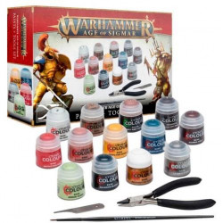 Warhammer Ages of Sigmar: Paints + Tools Set.
