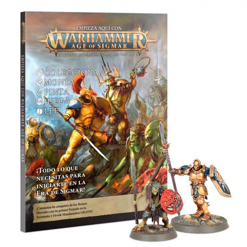 Empieza aquí con Warhammer Age of Sigmar. Empieza aquí con Warhammer Age of Sigmar.