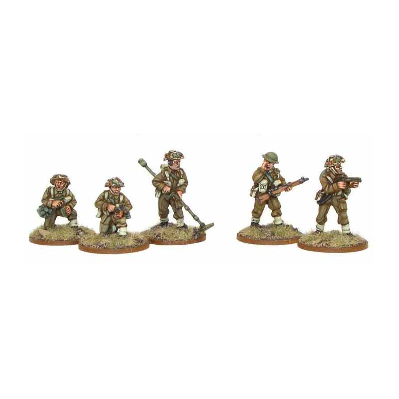 Ingenieros de combate y lanzallamas británicos. Bolt Action.