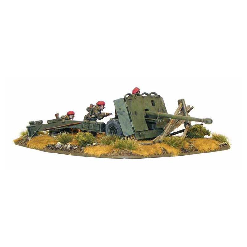 British Airborne 17 pdr anti-tank gun. Bolt Action.