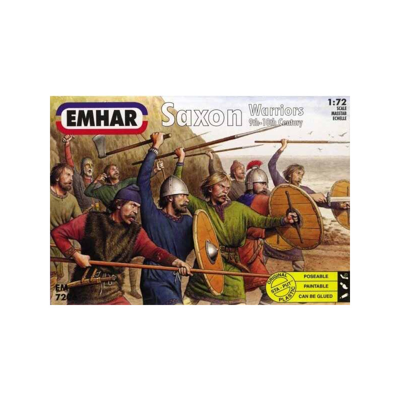 Saxon warriors, IX-X centuries.