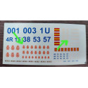Markings fot Spanish National Police vehicles. ETM 9029