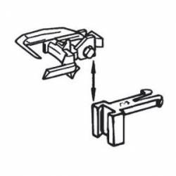 Enganche universal, cabezal NEM 363 (x12).