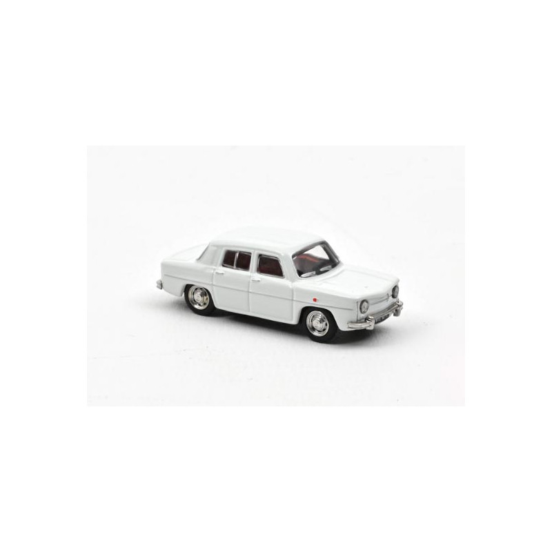 Renault 8, white.