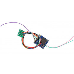 LokPilot Fx V5.0 Funktionsdecoder, 8-polig. DCC.