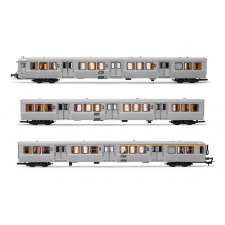 Set de coches “TEE L’Arbelete”. SNCF.
