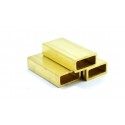 Tubo rectangular de latón 3 x 1,5 mm. HIRSCH 903150 Tubo rectangular de latón 3 x 1,5 mm. HIRSCH 903150