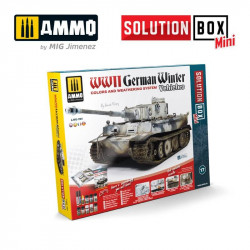 Solution Box MINI - How to paint WWII German winter vehicles.