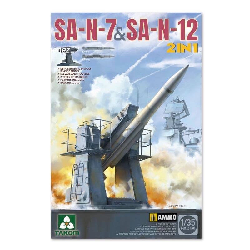 Lanzamisiles SA-N-7 & SA-N-12.