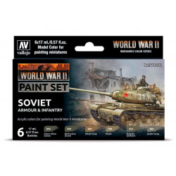 WWII Soviet Armour & Infantry