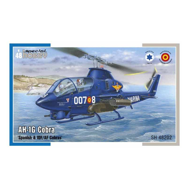AH-1G Cobra. Spanish and IDF/AF Cobras. SPECIAL HOBBY.