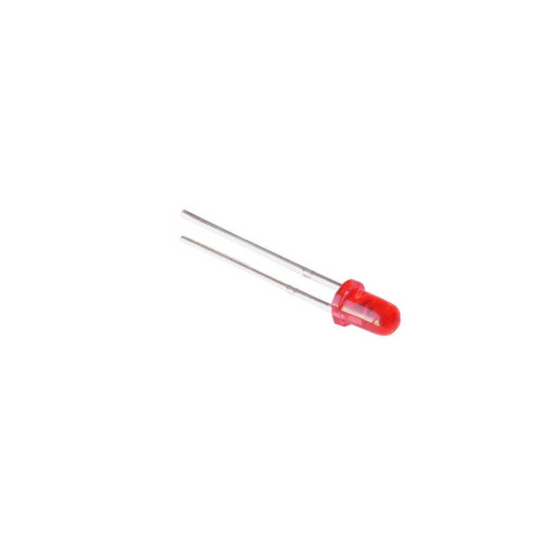 Led rojo intermitente de 3 mm. KINGBRIGHT
