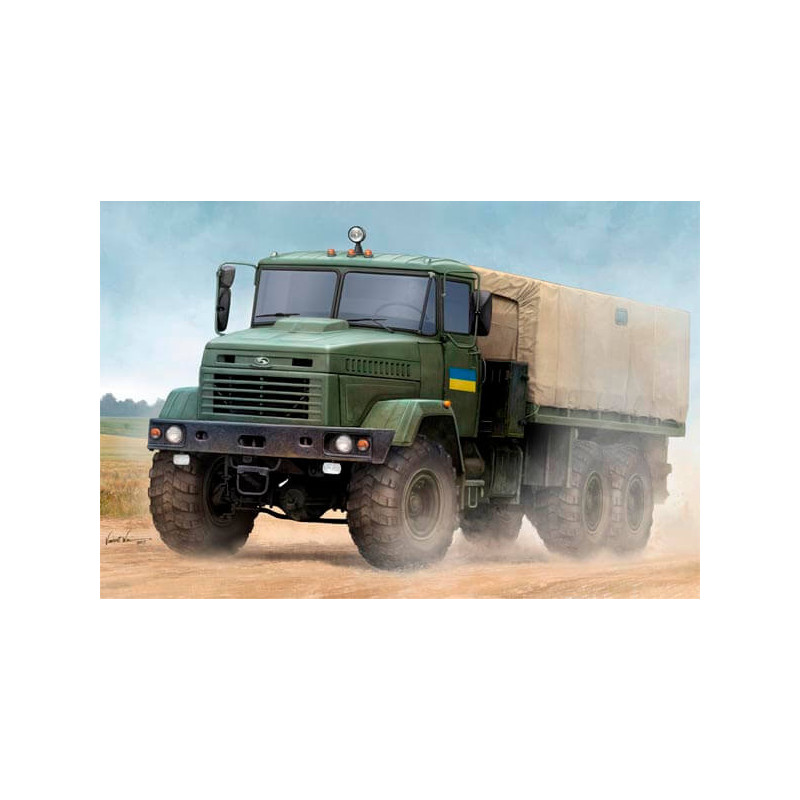 Camión militar KrAZ-6322.