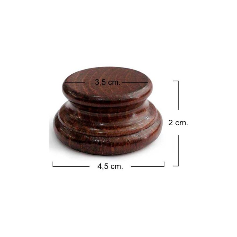 Peana redonda, 4,5 cm. P340400 Peana redonda, 4,5 cm. P340400