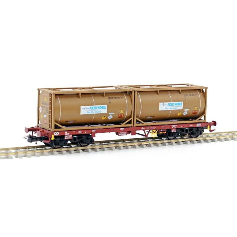 Wagon type Sgnss "AKZO NOBEL", CP. Wagon type Sgnss "AKZO NOBEL", CP.