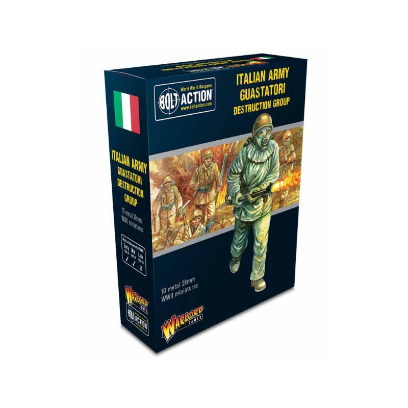 Grupo de destrucción Guastatori del ejército italiano. Bolt Action.