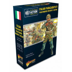 Sección de infantería paracaidista italiana Paracadutisti. Bolt Action.