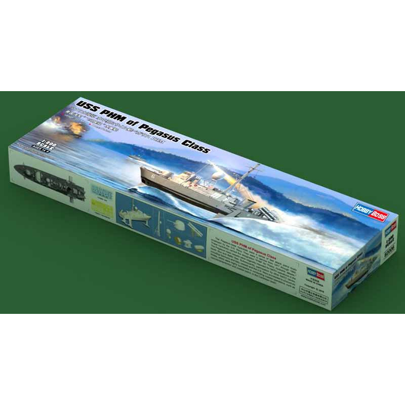 Maquette Plastique 1/200 USS Pegasus PHM-1 Hobbyboss 82005 - Kit à Monter Et à Peindre - Neuf