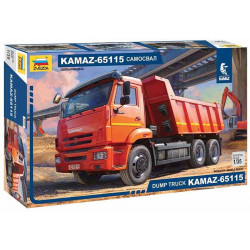 KAMAZ-65115 dump truck.