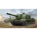 Soviet JSU-152K Armored self-propelled gun.