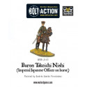 Baron Nishi (Imperial Japanese officer on horse). Bolt Action.