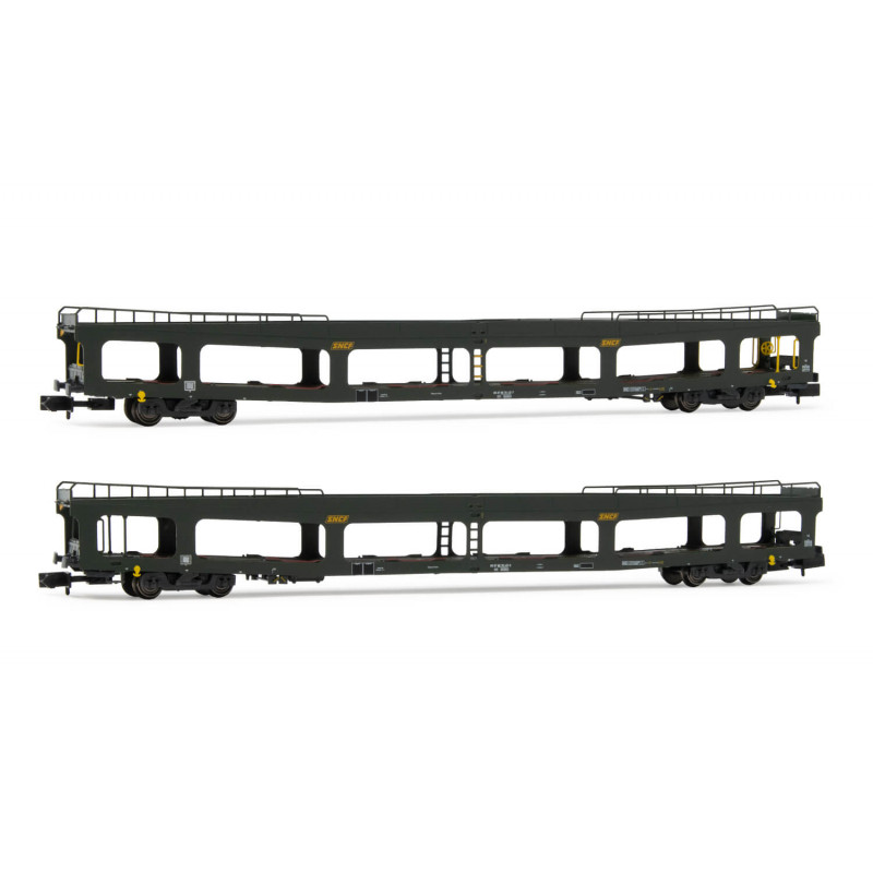 Plataforma portacoches DD DEV 66 (x2). SNCF.