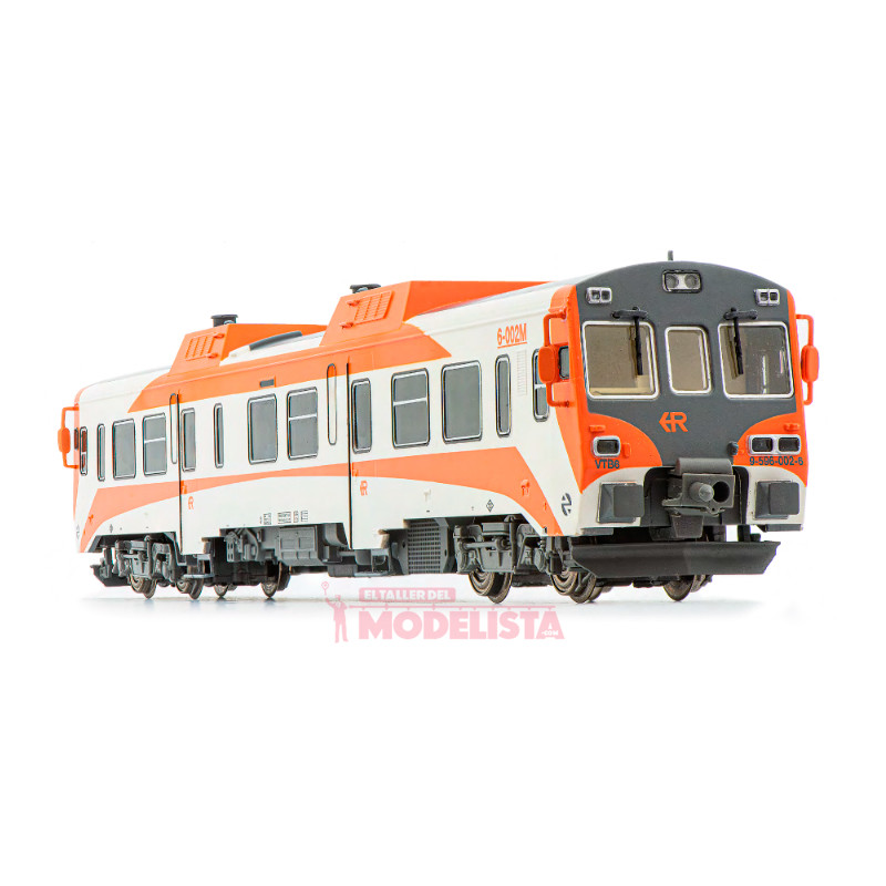 Automotor diésel "Tamagochi", 9-596-002-6. Regionales. RENFE.