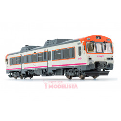 Dieseltriebwagen "Tamagochi". Mittlere Distanz. RENFE