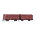 Set de dos vagones J2 "aislantes", RENFE.